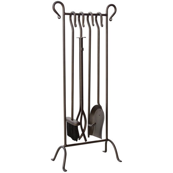 Uniflame 5 Piece Fireplace Tool Set & Reviews Wayfair